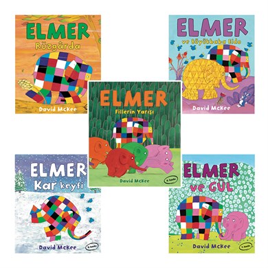 Elmerın Komik Dünyası 5li Kitap Seti