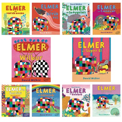 Elmerın Maceraları 10lu Kitap Seti