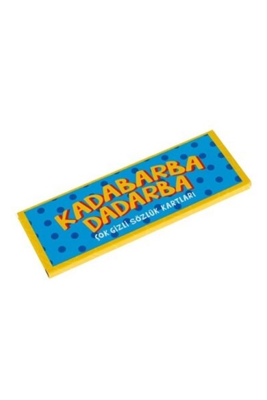 Kadabarba Dadarba Oyun Kartı TG04003